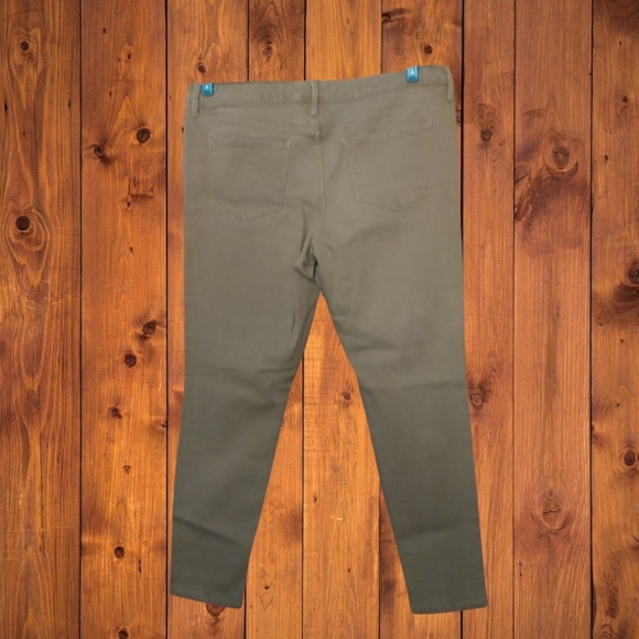 Mossimo Denim Women's Size 14/32 Short Beige Mid-Rise Jeggings Super Stretch - Picture 4 of 4